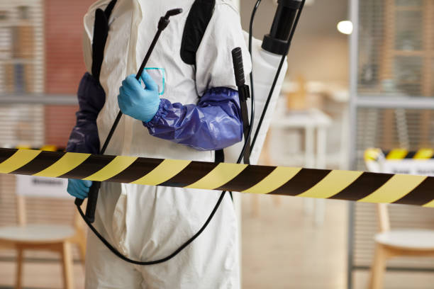 Professional Sewage Cleanup technician working in Eddyville, NE